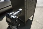 LiveView-Makro: Das Setup für den Relay-Shot. 300mm Kleinbild, 50cm Distanz