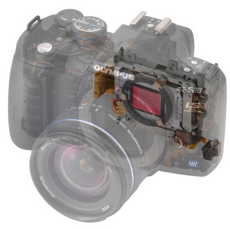 Olympus E-520 transparent