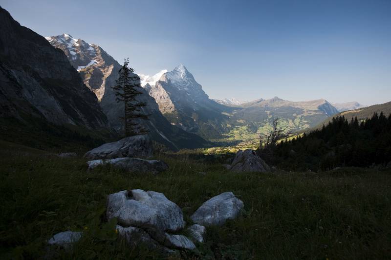 Sonnenaufgang in den Alpen: Fotografische Kontrast-Strafaufgabe