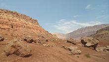 Marble Canyon in Arizona , langweilig wie er aus der Kamera kommt...