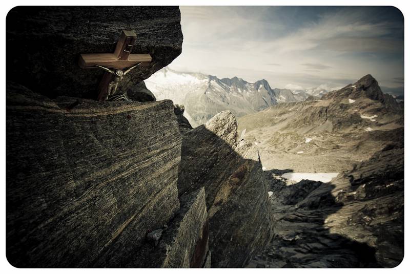 Hochgebirgs-Foto: Glaube und Hoffnung
