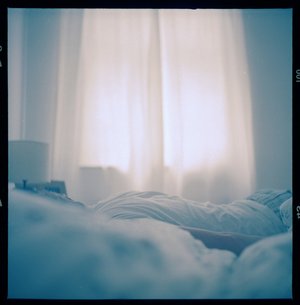 Selbstporträt: Das Fenster als Softbox
