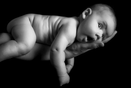 Babyfoto: Komposition zählt auch im Studio