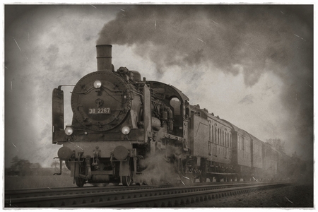 Retro-Eisenbahnfoto: Des einen Traum...