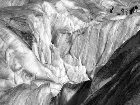 Gletscherbild: Landschaft aus Eis