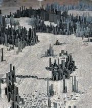 Ephemicropolis und Bostitch-City: Makro-Stadtlandschaften