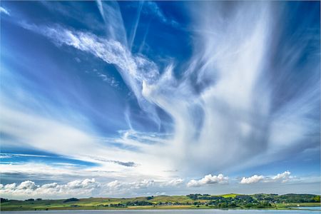 Wolkenfotografie: Dampflandschaft in vielen Schichten