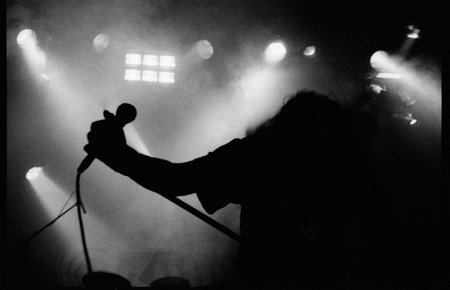 Konzertfoto: Musiker ohne Kopf