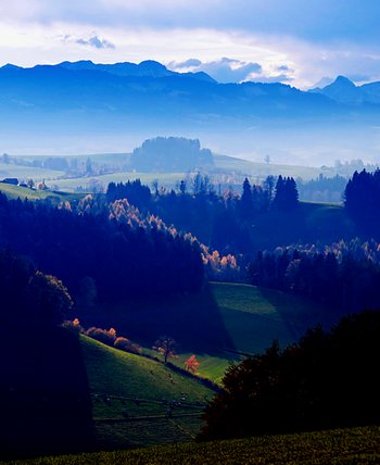 Landschaftsfoto: Das Dumme mit dem Dunst