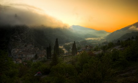 HDR-Landschaftsaufnahme: Zuviel des Guten