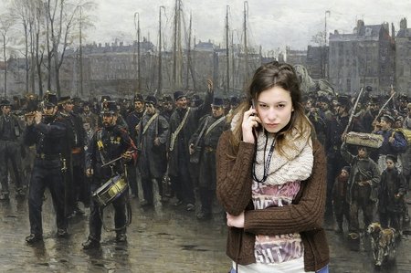 Kunstfoto: Alt und neu