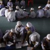 Schüler in Dhaka, Bangladesh EPA/ABIR ABDULLAH