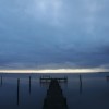 Dunkle Wolken über Currituck Sound, USA. (Keystone/AP Photo/The Virginian-Pilot, Steve Earley)