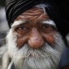 Indische Bauern protestieren gegen die Regierung in Neu Delhi, Indien (Keystone/AP Photo/Altaf Qadri)