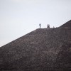 Posieren auf der Pyramide in Teotihuacan, Mexiko (Keystone/AP Photo/Alexandre Meneghini)