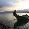 Auf dem Qargha See in Kabul, Afghanistan (Keystone/AP Photo/Jawad Halali)