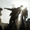 Archivbild: Helfer beim Erdbeben in der Südtürkei, Mai 2003 (AP Photo/ Markus Schreiber)
