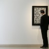 Kunst in Schwarz-Weiß in London, Großbritannien (Keystone/AP Photo/Alastair Grant)