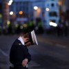 Marinesoldat am frühen Morgen bei den Begräbnisfeierlichkeiten für Margret Thatcher EPA/KERIM OKTEN