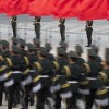 Chinesische Ehrengarde beim Staatsbesuch, Peking (AP Photo/Andy Wong)