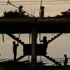 Baustelle in Kambodscha  (AP Photo/Heng Sinith)