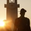 Gedenken an die Dardanellen-Schlacht in Villers-Bretonneux, Frankreich (Keystone/AP Photo/Michel Singler)