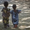 Kinder in einem Krankenhaus in Mogadischu Somalien (Keystone/AP Photo/Ben Curtis)