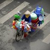 Auf den Straßen von Hanoi, Vietnam (Keystone/EPA/Luong Thai Linh)