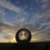 Sonnenaufgang über Tweefontein, Südafrika (Keystone/EPA/Kim Ludbrook)