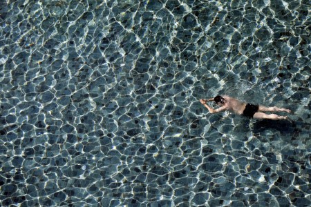 Ein Schwimmer, Thailand EPA/BARBARA WALTON