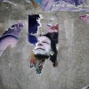 Auch Teile eines Wahlplakates sprechen für die Realität der Wahlen in Islamabad, Pakistan (Keystone/AP Photo/Muhammed Muheisen)