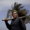 Porträt eines ägyptischen Bauern, nördlich von Kairo, Ägypten  (AP Photo/Hassan Ammar)
