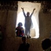 Spielende Kinder in den Vororten von Kandahar, Afghanistan (Keystone/AP Photo/Anja Niedringhaus)