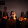 Buddhistische Mönche in Indonesien EPA/MAST IRHAM