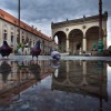 Tauben auf dem Odeonsplatz in München, Deutschland (Keystone/EPA/Peter Kneffel)