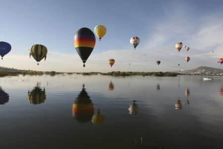 Ballonfestival in Leon, Mexiko (Keystone/AP Photo/Mario Armas)