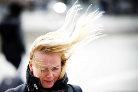 Sturm in Rotterdam, Niederlande (Keystone/EPA/Robin Utrecht)