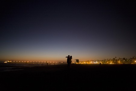 Verliebt in Huntington, USA (Keystone/AP Photo/Jea C. Hong)