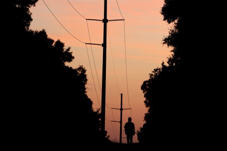 Sonnenuntergang in Gainesville, USA (Keystone/AP Photo/Matt Stamey)