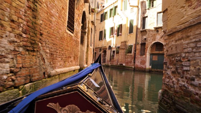 Gondel Gondelfahrt in Venedig